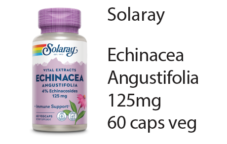 Solaray Echinacea Angustifolia 125mg 60 caps veg
