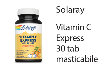 Solaray Vitamin C Express 30 tab masticabile