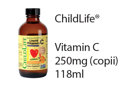 Vitamin C 250mg (copii) 118ml