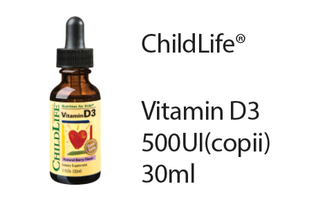 Vitamin D3 500UI(copii) 30ml